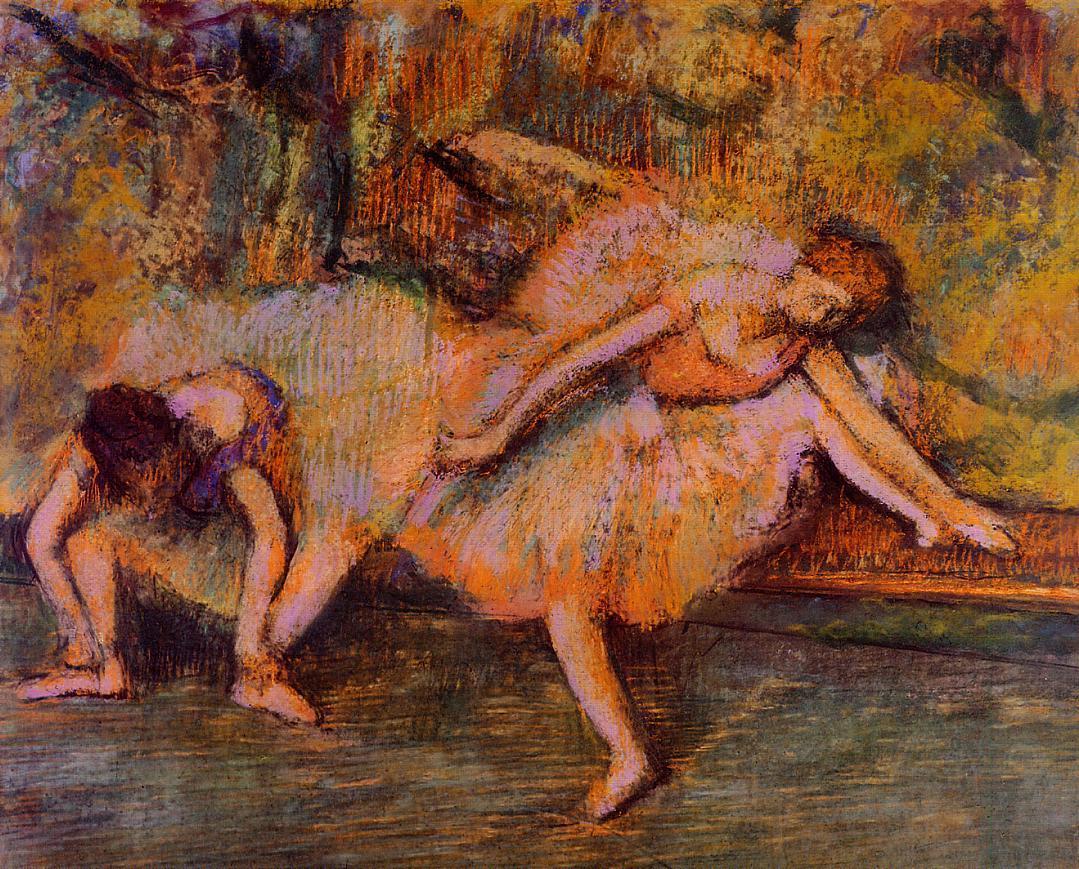 Two Dancers on a Bench 1905